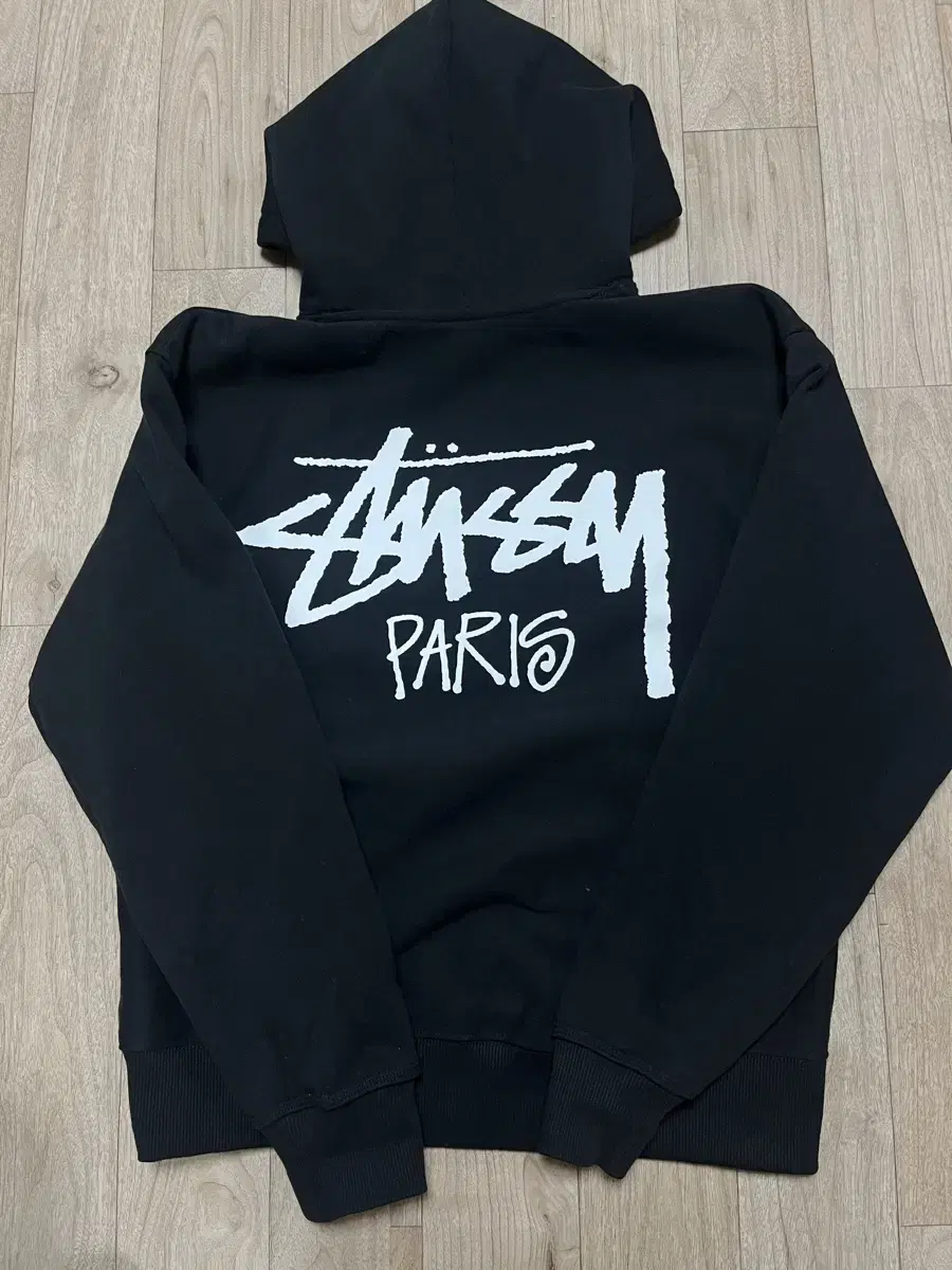 (정품!) stussy 스투시 파리 후드티 M